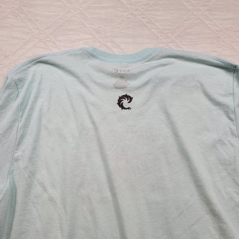 WRV Wave Riding Vehicles Vintage sky blue long sleeve T shirt Size XXL nwt - Picture 5 of 5